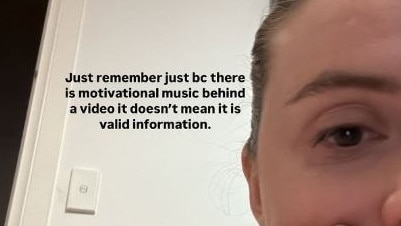 Laura Henshaw has raised concerns over Chris Griffin's views on women in the workforce. Picture: Instagram
