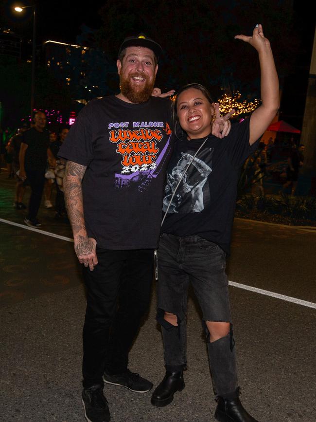 Social photos at Post Malone, RNA Showgrounds. Photo - Stephen Archer