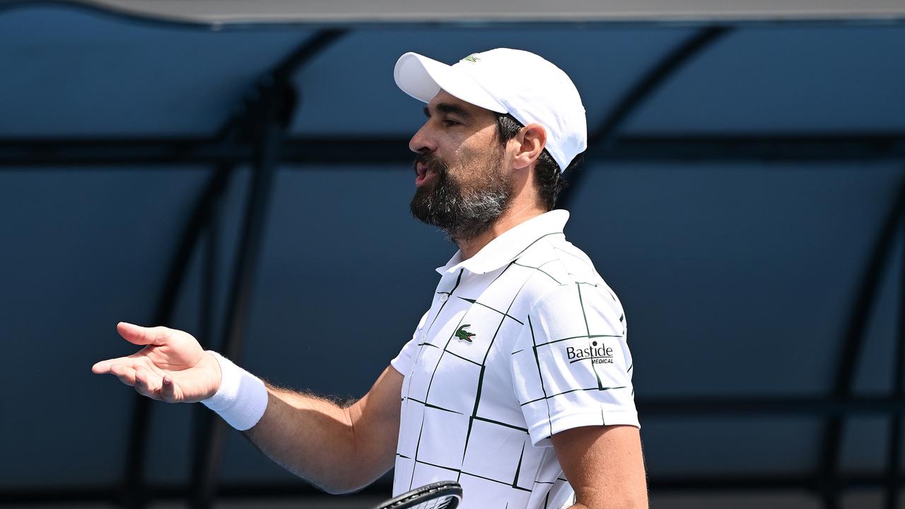 Chardy doubled down at his press conference. Picture: Quinn Rooney/Getty Images