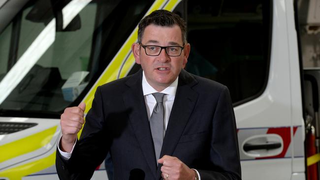 The Victorian Premier will return to work on Monday. Picture: NCA NewsWire/Andrew Henshaw