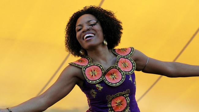 Lura from Cape Verde islands performing at Womadelaide in 2006.