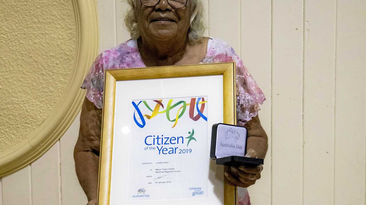 Citizen of the Year Aunty Lynette Nixon. Picture: Contributed