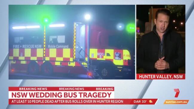 Hunter Valley wedding bus tragedy