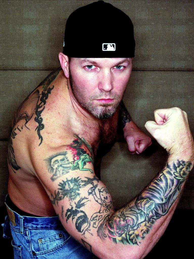 Durst rose to fame in the 90s with his band Limp Bizkit.