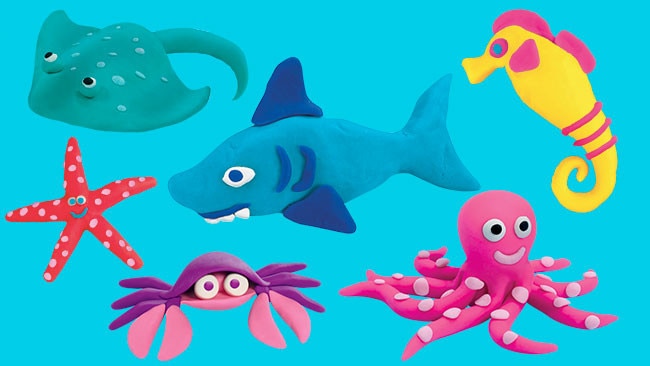 Play Doh Under the Sea Creatures collection Herald Sun