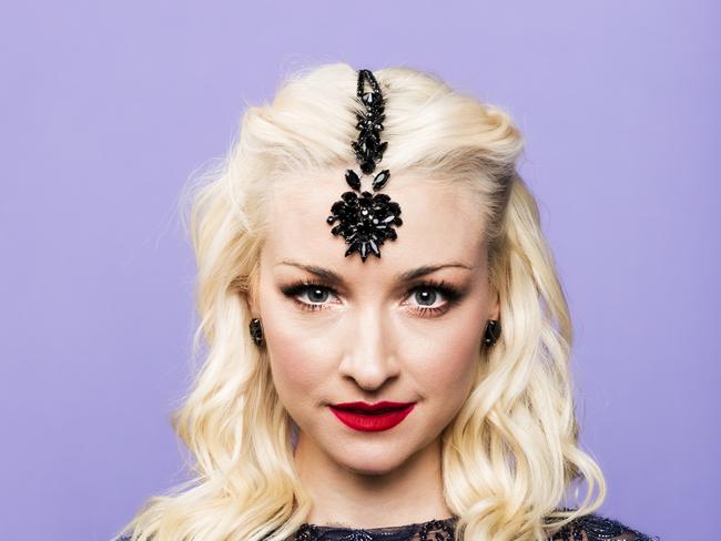 COPYRIGHT WARNING for Moreton Life ONLY. Phone Kylie Knight 3480 8226. Portrait of singer-songwriter Kate Miller-Heidke who will be performing at Woodford Folk Festival. Photo: Dominic Lorrimer