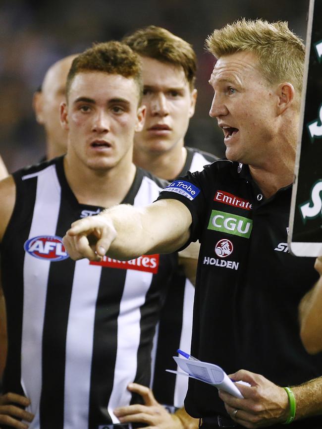 Robbo says Pies fans need patience. Picture: Wayne Ludbey