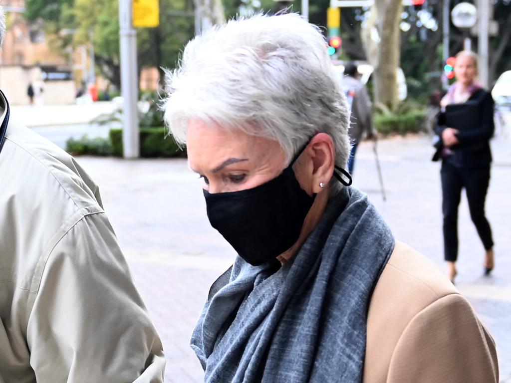 Judith Solomon told the court that she saw Lynette Dawson with a bruised eye. Picture: NCA NewsWire/Jeremy Piper