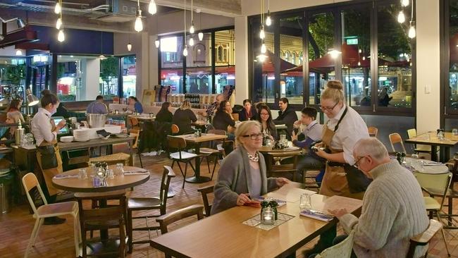 Jamie's Italian Trattoria in Parramatta in 2015. Picture: Supplied