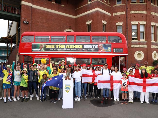 Like London buses.... Australia will be playing two Tests at once. Picture: Jason McCawley/Getty Images