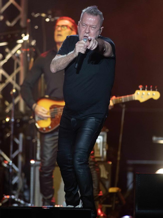 Barnes opened his ‘Defiant Tour’ in his home town of Adelaide. Picture: Kelly Barnes