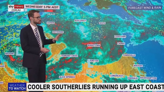 Wet season continues to wreck havoc on Top End. Picture: Sky News