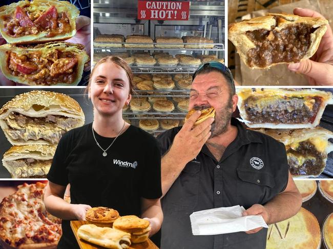 Whether it’s the beloved mince pie with tomato sauce, chunky beef, cheese and bacon, or chicken and veg, we are searching for Burnett’s best go-to spot for grab a meat pie, with 15 businesses in the running.