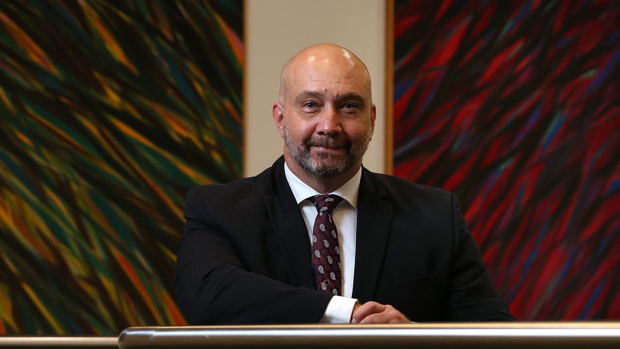 Ashley Dodd, CEO of Shine Energy, which is proposing to build a new coal-fired power station in Collinsville. Picture: Lyndon Mechielsen/The Australian