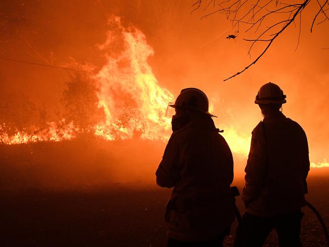 More voters are concerned about climate change in the wake of the bushfires, focus group research reveals. Picture: AAP/Dan Himbrechts