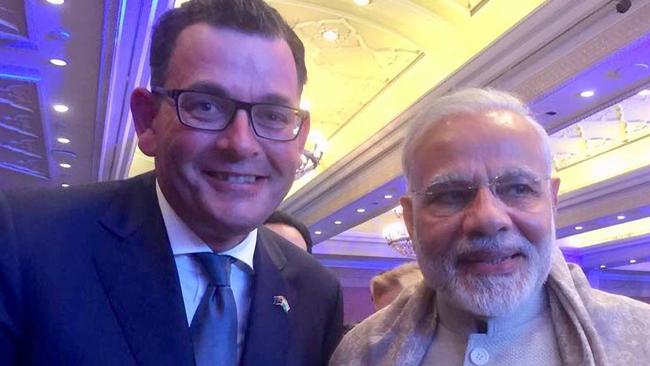 Daniel Andrews and Narendra Modi.