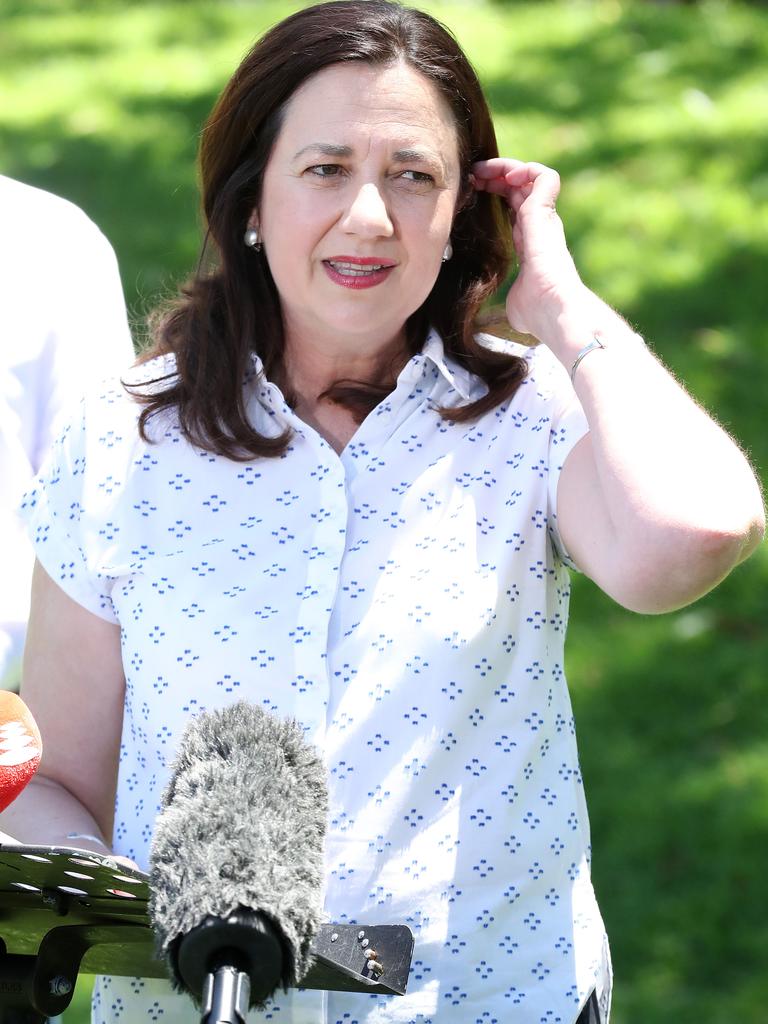 Premier Annastacia Palaszczuk is standing firm on her border with Greater Sydney. Picture: Liam Kidston