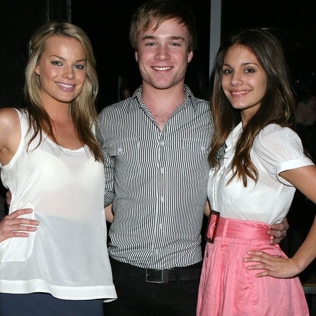 Rush Launch. Margot Robbie, Sam Clark and Caitlin Stacey. Picture: Julie Kiriacoudis,