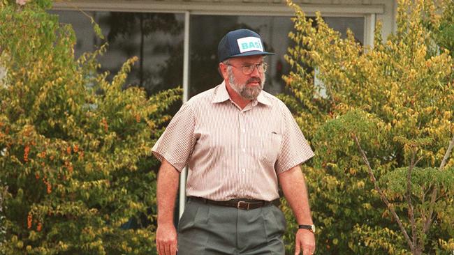 John De Ruyter of Air Safety outside the Island Air (Qld) Pty Ltd office.