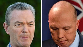 Christopher Pyne and Peter Dutton.