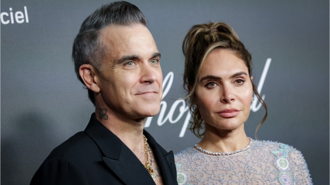 Robbie Williams and Ayda Field renew wedding vows