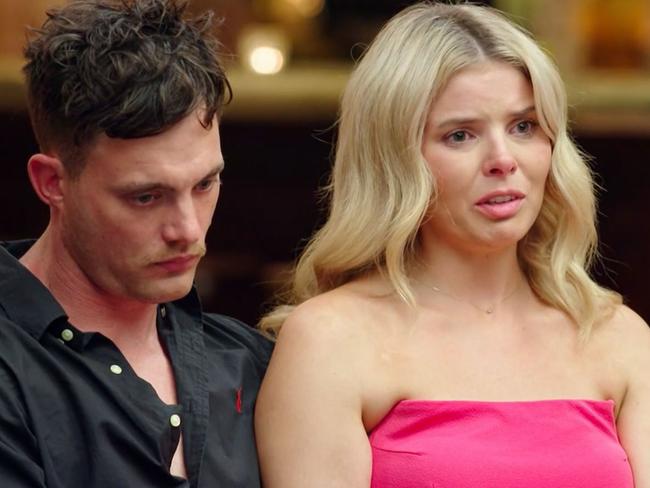 Both Olivia and her ‘husband’ Jackson have claimed the teaching assistant was edited unfairly. Picture: Channel 9