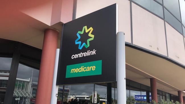 Centrelink office at Brookvale. Picture: Jim O'Rourke