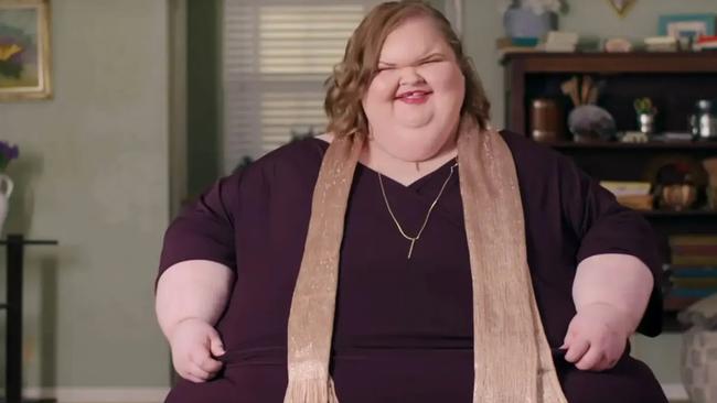 Tammy Slaton as viewers first met her … Picture: TLC