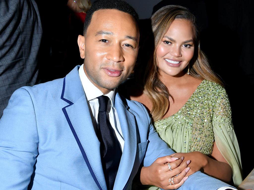 John Legend and wife Chrissy Teigen. Picture: Getty