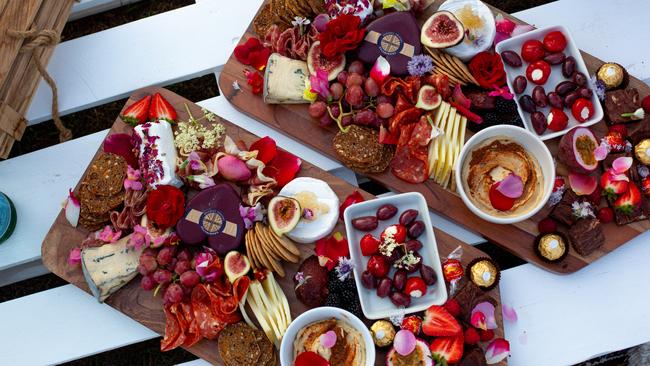 Pretty As a Picnic’s grazing platters. Picture: Supplied