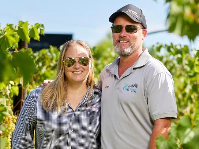 Brent and Belinda Watson from Coffs Harbour Trike and Tours will take on the Raleigh Winery near Bellingen on the NSW Mid-North Coast.