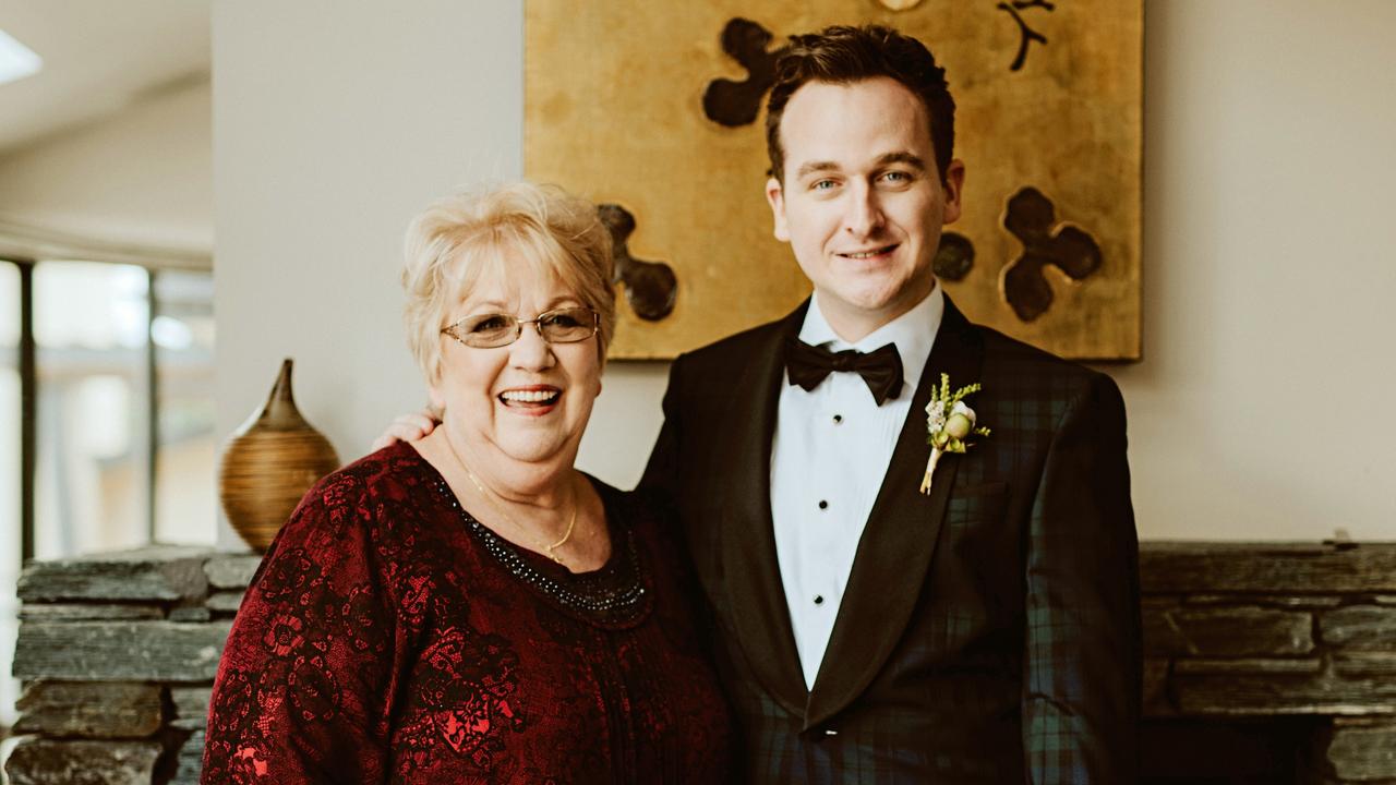 Mum and I on my wedding day in 2018.