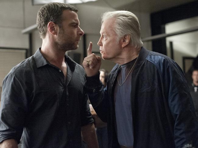 Two-hander ... Liev Schreiber and Jon Voight were both nominated for playing a troubled father and son in Ray Donovan. Picture: Showtime