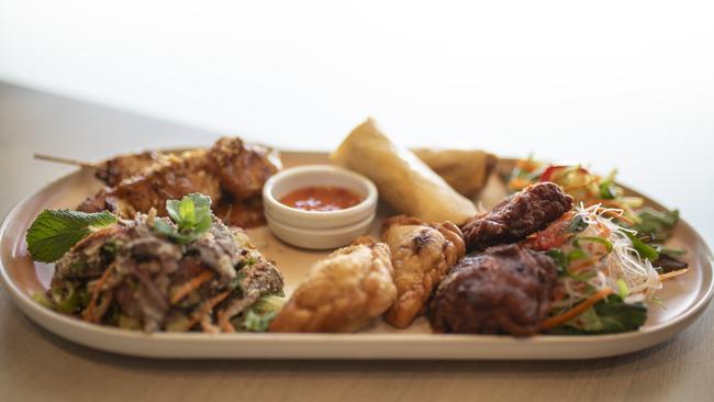 Vanido’s, of South Hobart’s, mixed entree plate.