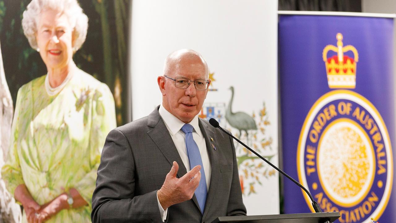 Governor-General David Hurley is the Queen’s representative in Australia.