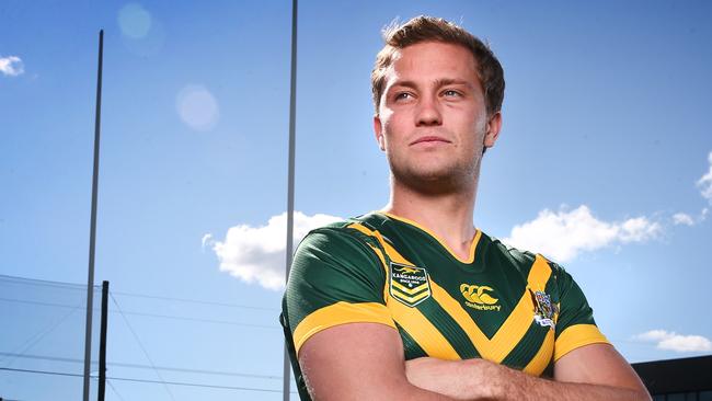 Matt Moylan will be the first Blue to play in the No.1 Roos jumper since 2009. Picture: Richard Dobson