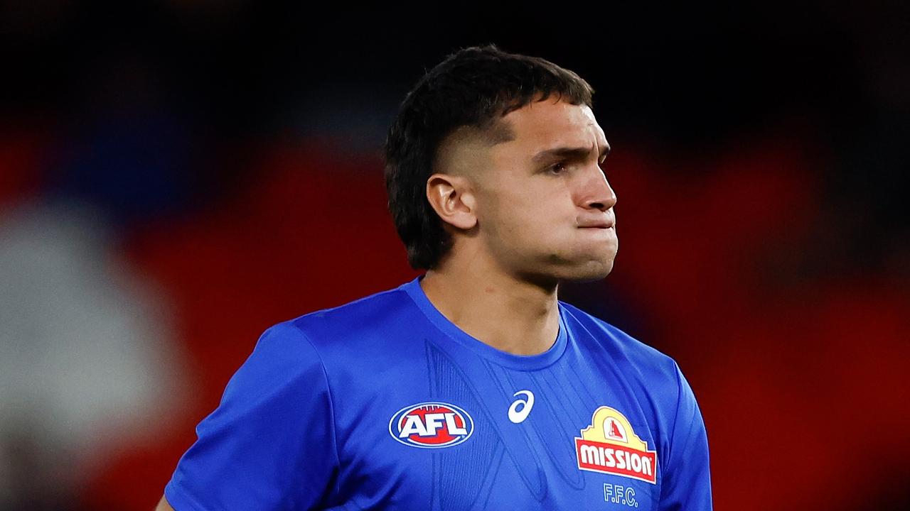 Jamarra Ugle-Hagan is unlikely to face Fremantle in Perth on Saturday. Picture: Michael Willson / Getty Images