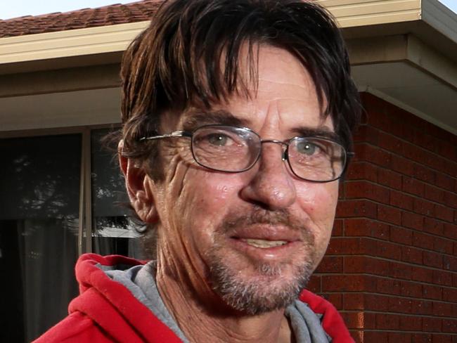 10/05/2016 Duncan Storrar with his daughters Indica, 8 and Jakaylah-rose 6 at their home in Geelong, Victoria. David Geraghty / The Australian