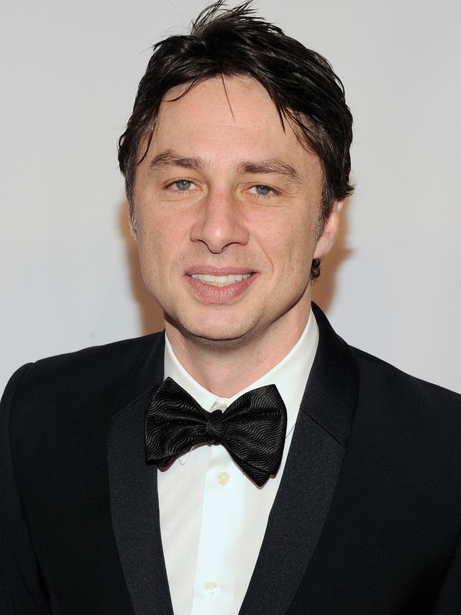 Scrubs star Zach Braff.