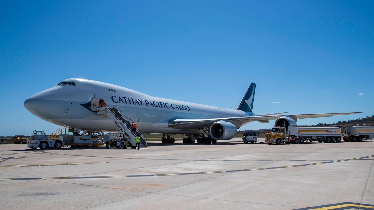 Cathay Cargo has announced it will end its agreement with Wellcamp Airport. (Photo: Garry Wilkinson)
