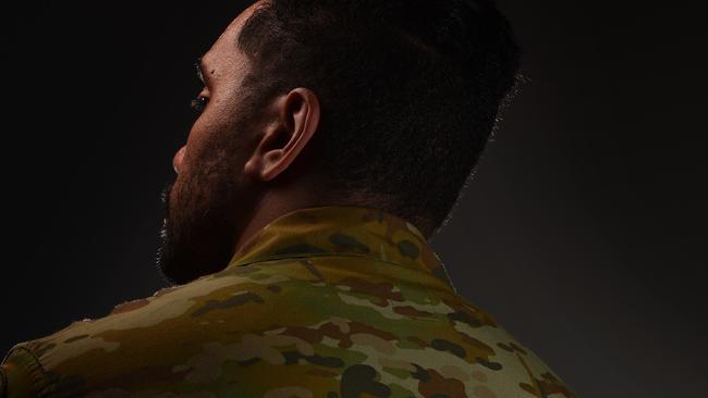 Australian Army soldiers discharged over their beards will not be re-enlisted despite a defence backflip. Picture: Zak Simmonds