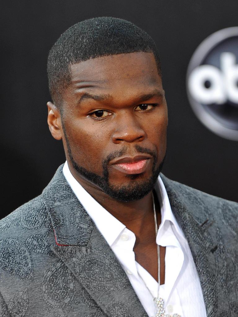 50 Cent has made no secret of relishing Diddy’s downfall. Picture: AFP