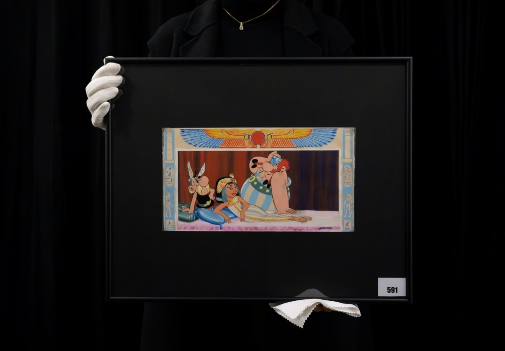 Oryginalna przykrywka Asterixa wystawiona na aukcji pomimo pozwu prawnego
