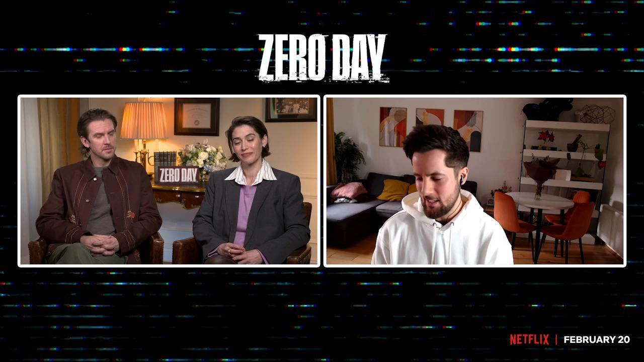 Lizzy Caplan reacts to playing Robert De Niro’s daughter in Zero Day