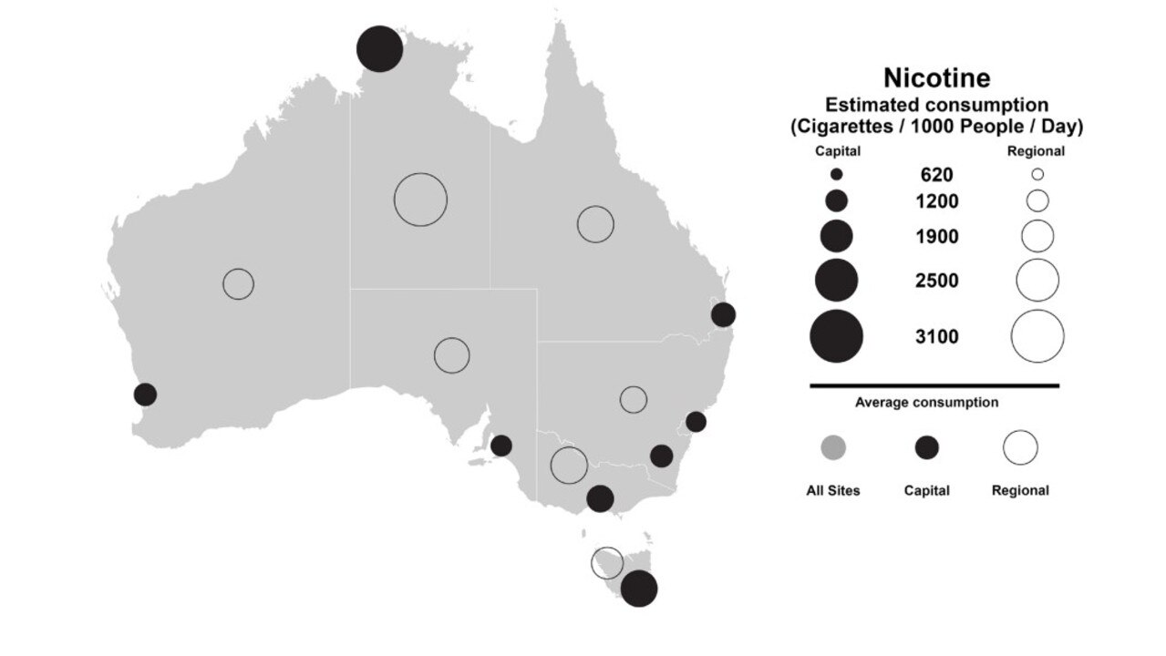 Source: ACIC Report 18 of the National Wastewater Drug Monitoring Program