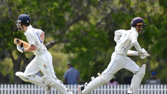 GPS First XI cricket between Churchie and Toowoomba Grammar School Saturday February 25, 2022. Picture, John Gass