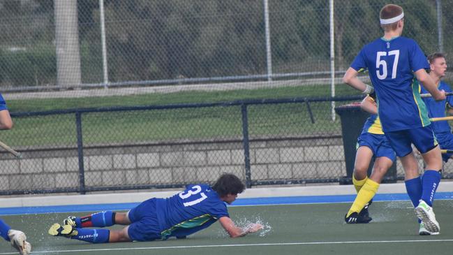Action at the Hockey Queensland under-18 menâ€™s state championships in Rockhampton from April 25 to 28, 2024.