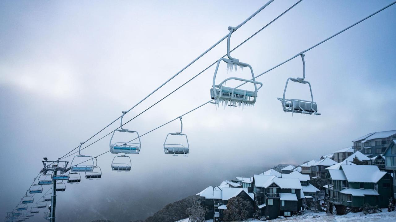 Hotham Alpine Resort said they would “do everything” to open ski lifts soon. Picture: Hotham Resort