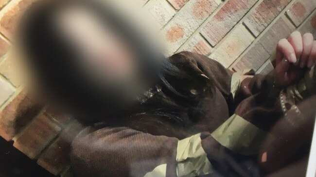 An image from one of the “virtual kidnapping” victims sent to parents in one of the cases investigated in the past few years. Picture: NSW Police