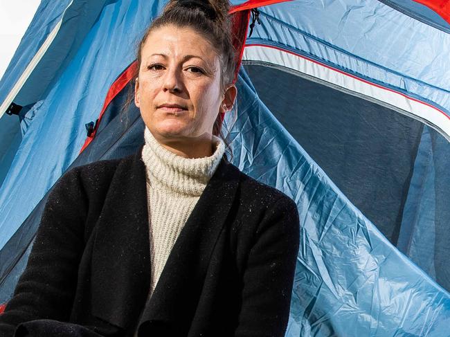 Homeless mum with disability ‘left in the cold’ after packing up tent